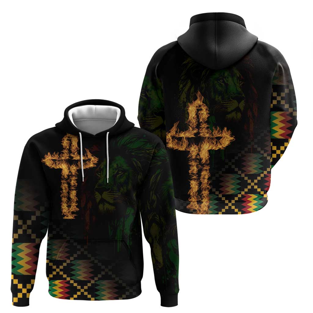 Happy Meskel Celebration Hoodie Cross Fire And Lion Flag Color LT18
