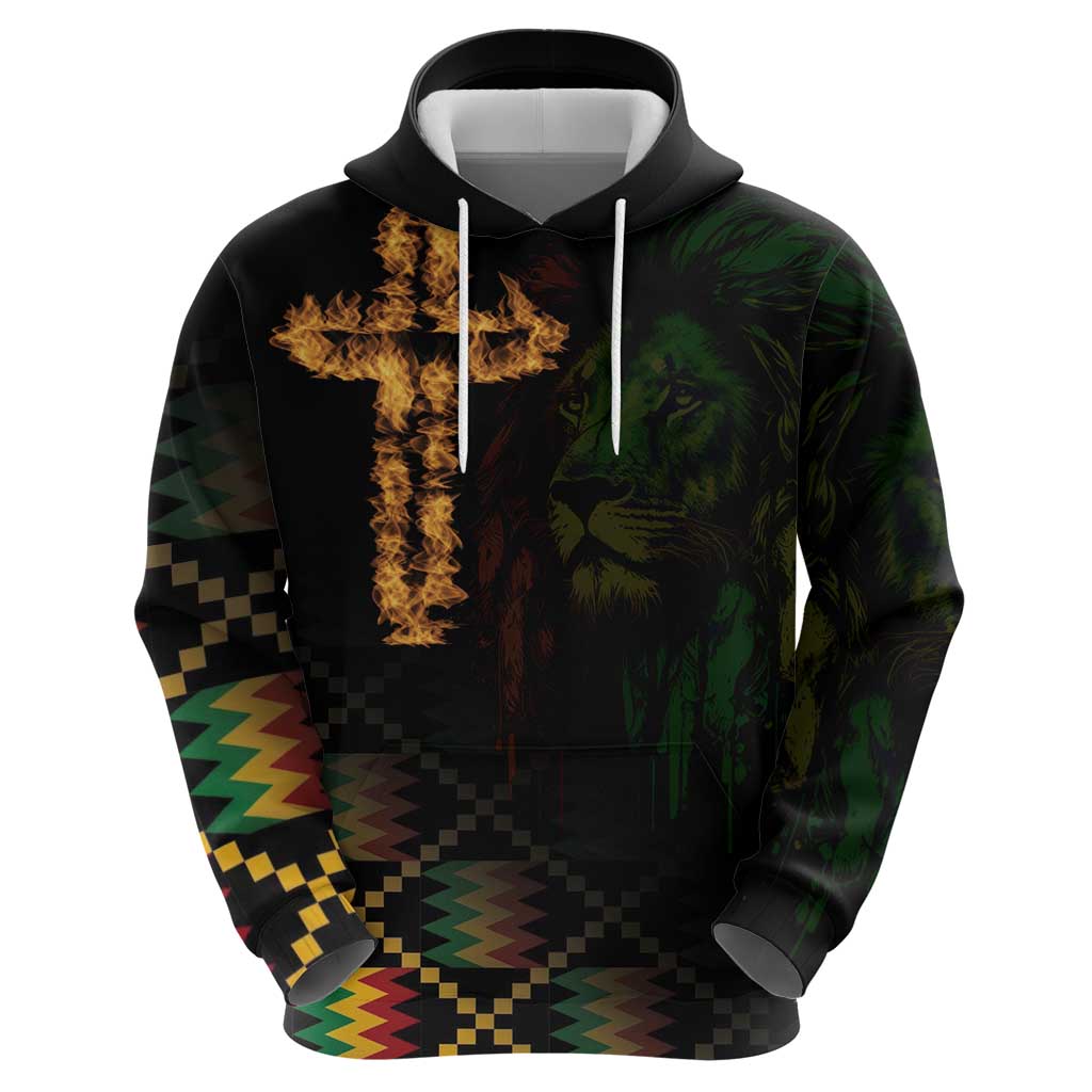 Happy Meskel Celebration Hoodie Cross Fire And Lion Flag Color LT18