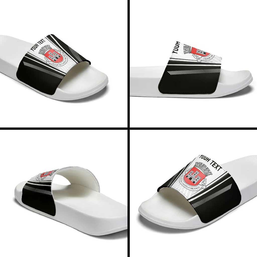 Personalized Castelo Branco Portugal Slide Sandals Sporty Style LT18