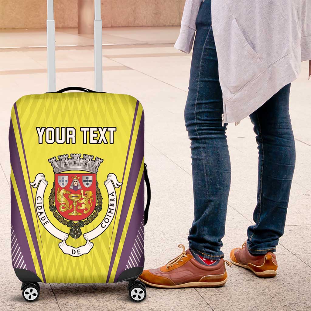 Personalized Coimbra Portugal Luggage Cover Sporty Style LT18