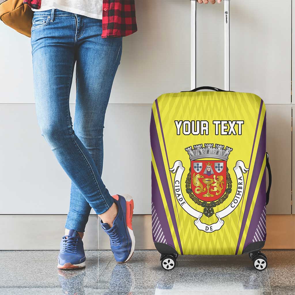 Personalized Coimbra Portugal Luggage Cover Sporty Style LT18