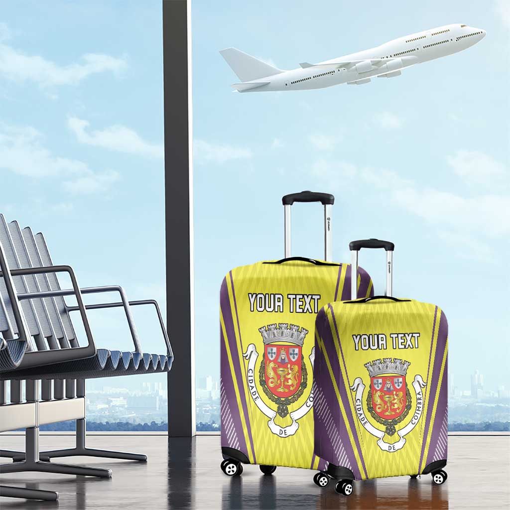 Personalized Coimbra Portugal Luggage Cover Sporty Style LT18