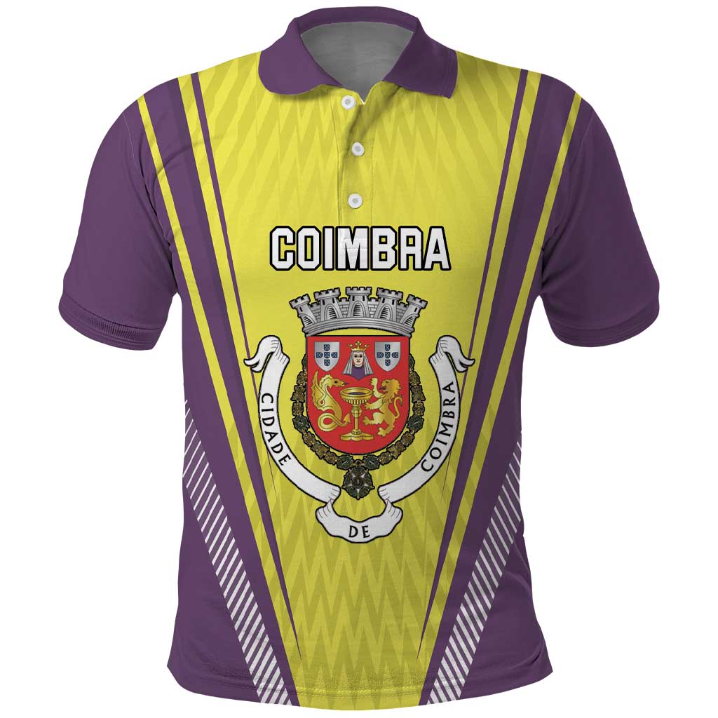 Personalized Coimbra Portugal Polo Shirt Sporty Style LT18