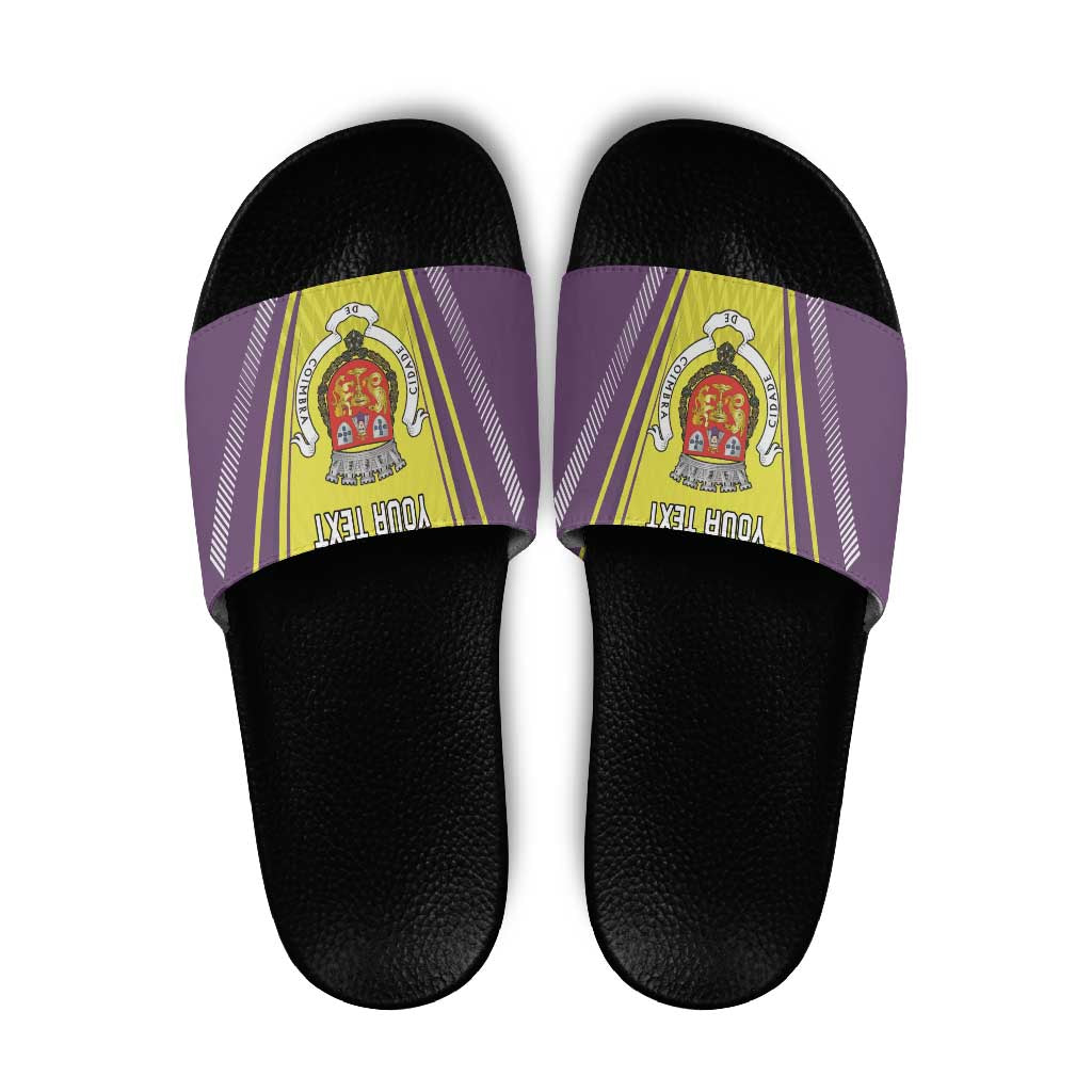 Personalized Coimbra Portugal Slide Sandals Sporty Style LT18