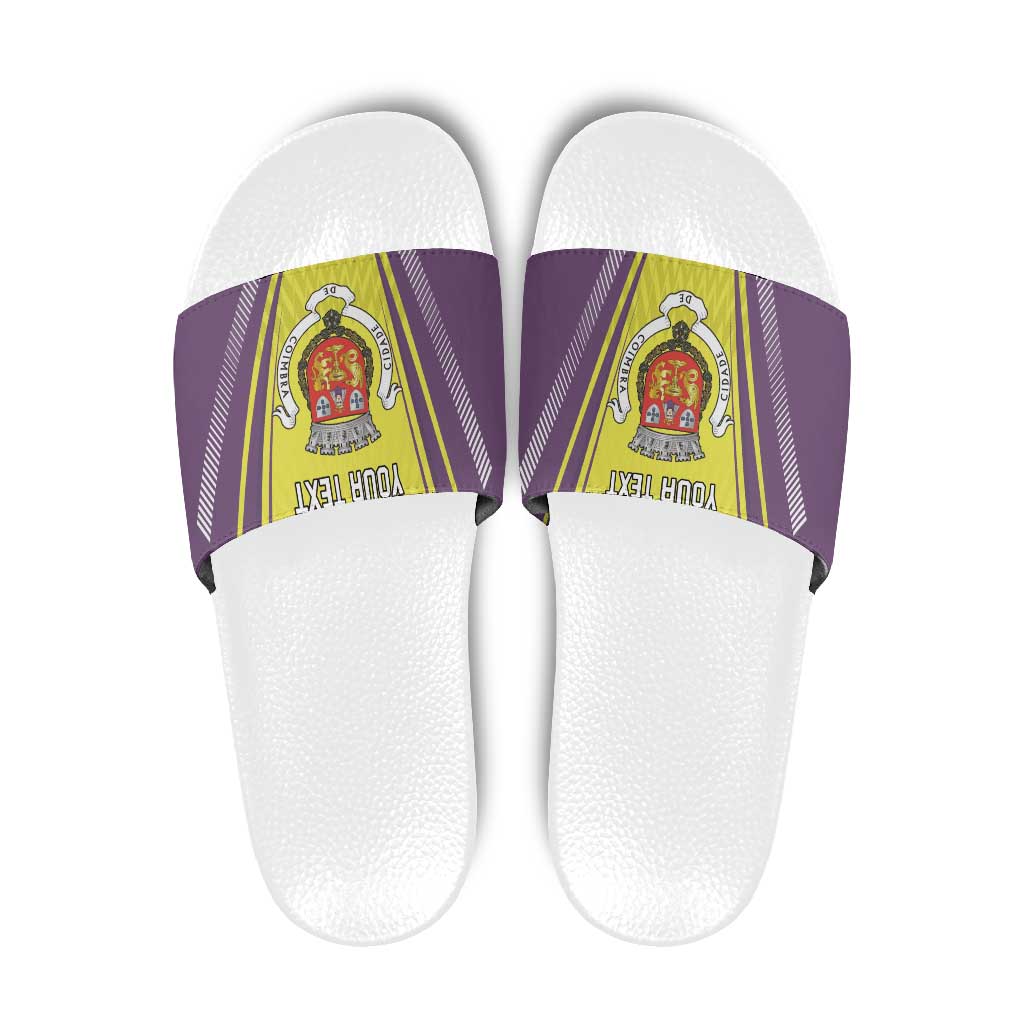 Personalized Coimbra Portugal Slide Sandals Sporty Style LT18