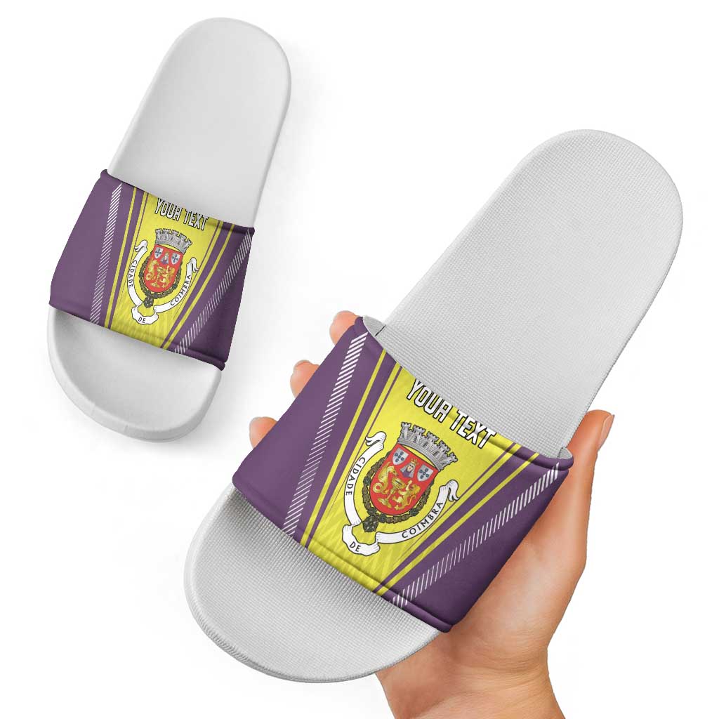 Personalized Coimbra Portugal Slide Sandals Sporty Style LT18