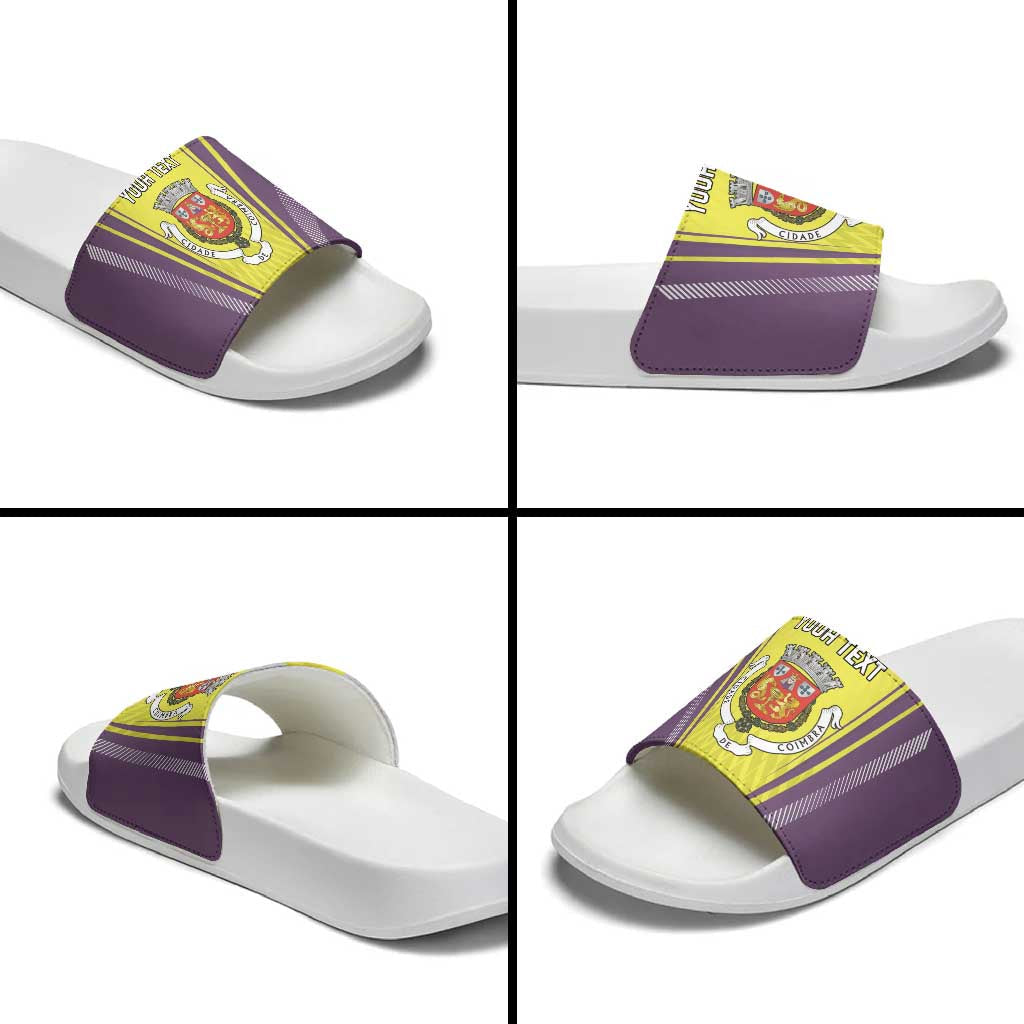 Personalized Coimbra Portugal Slide Sandals Sporty Style LT18