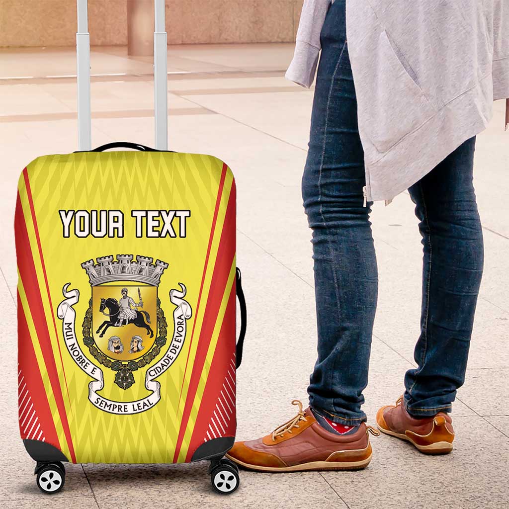 Personalized Evora Portugal Luggage Cover Sporty Style LT18