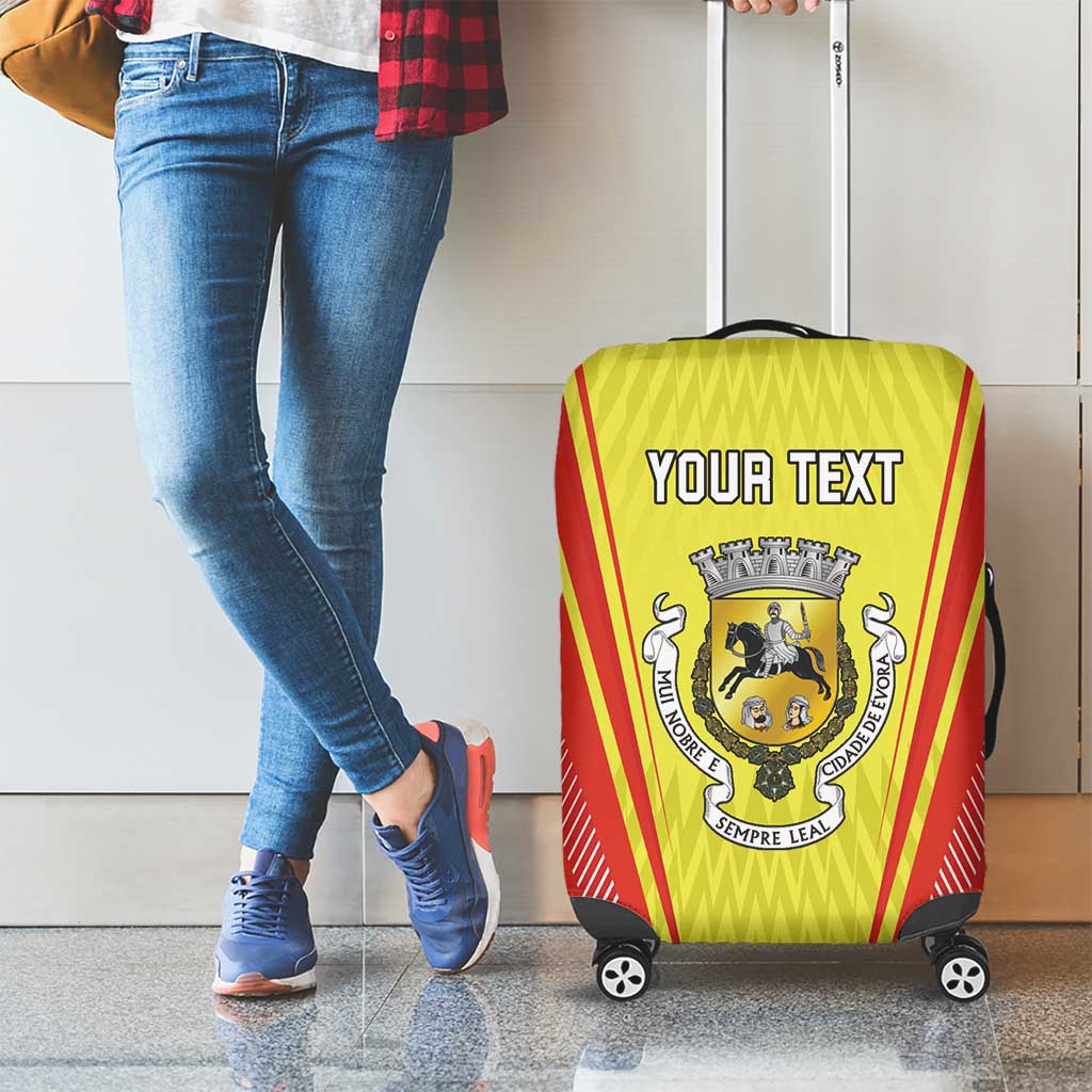 Personalized Evora Portugal Luggage Cover Sporty Style LT18
