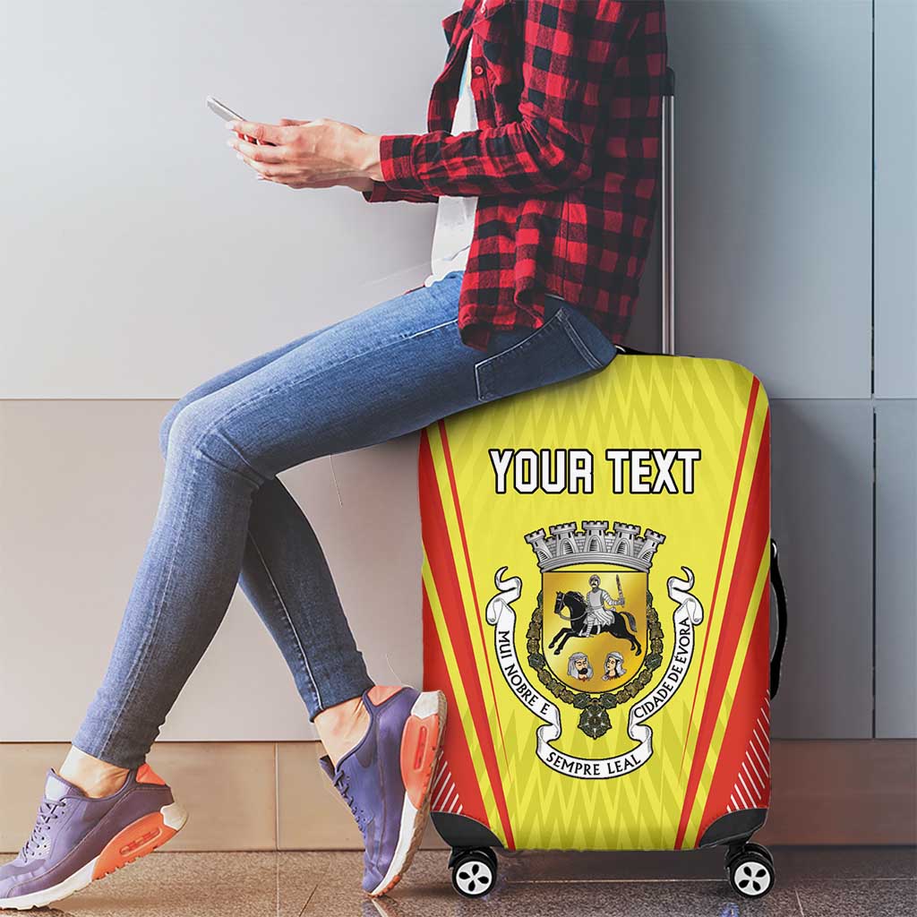 Personalized Evora Portugal Luggage Cover Sporty Style LT18