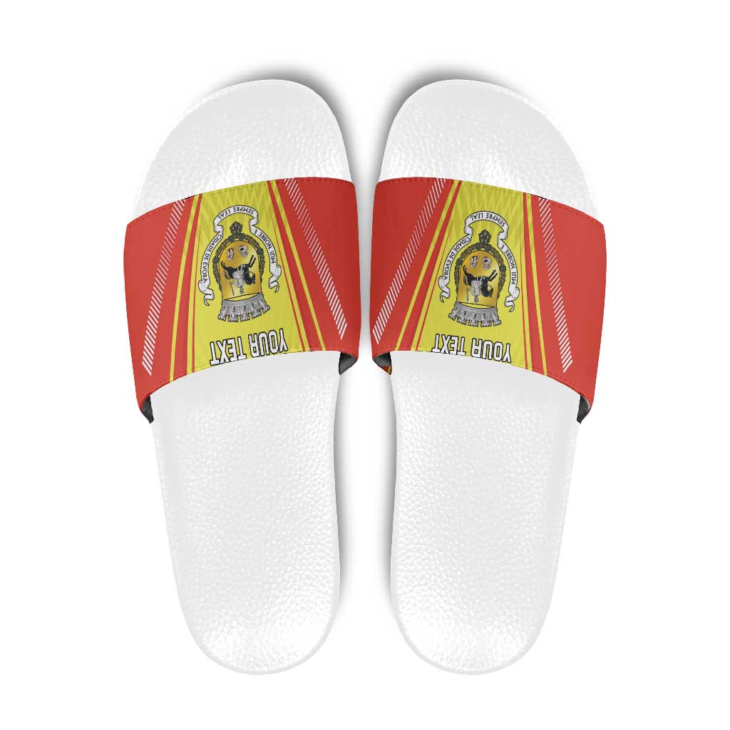Personalized Evora Portugal Slide Sandals Sporty Style LT18