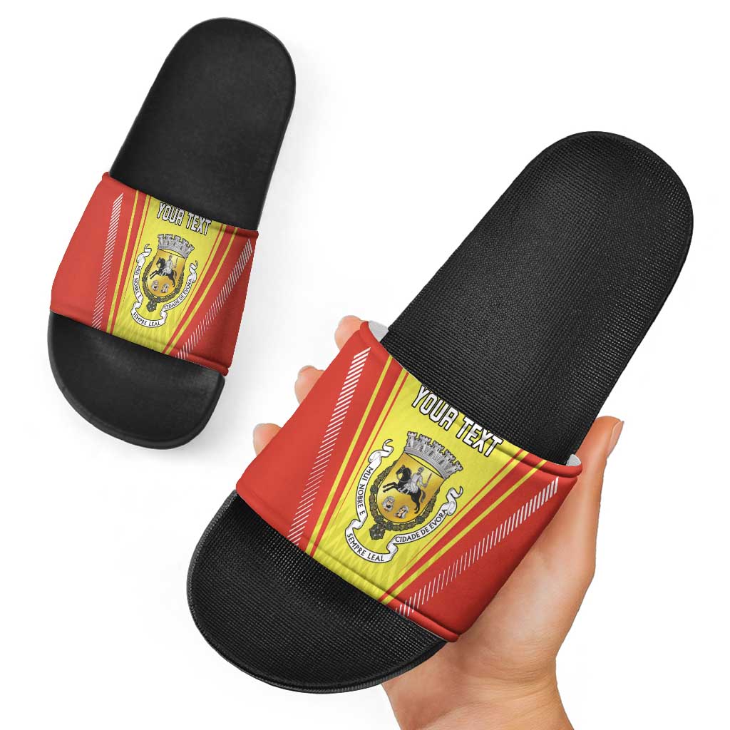 Personalized Evora Portugal Slide Sandals Sporty Style LT18