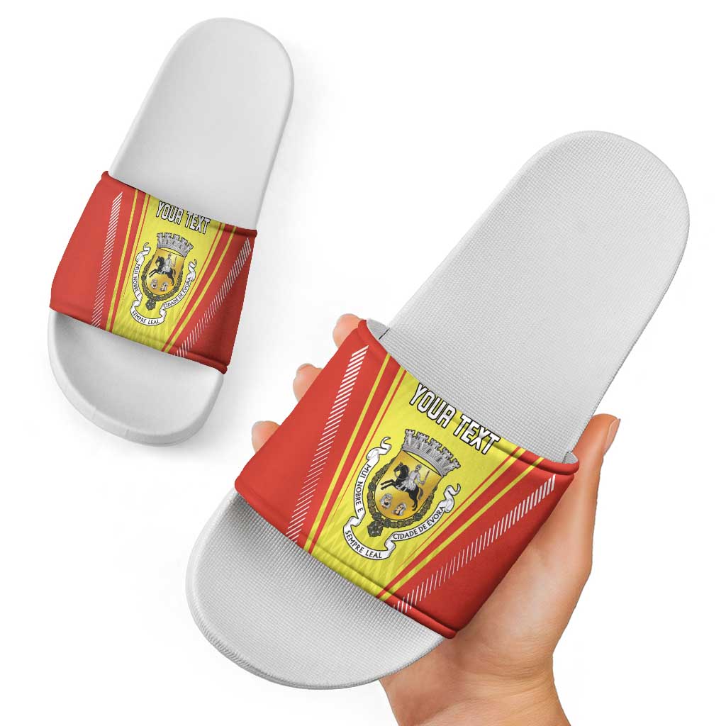 Personalized Evora Portugal Slide Sandals Sporty Style LT18