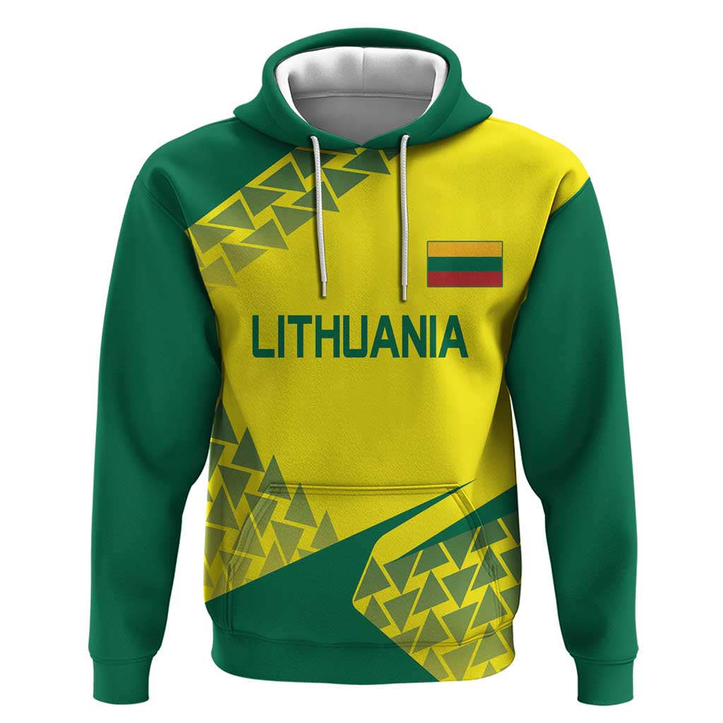 Custom Lithuania Volleyball Hoodie Go Champion Sporty Style LT18