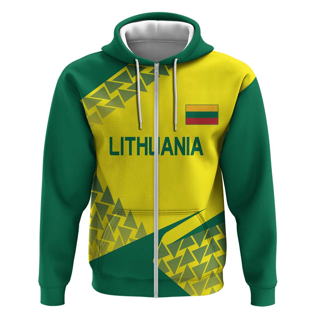 Custom Lithuania Volleyball Hoodie Go Champion Sporty Style LT18