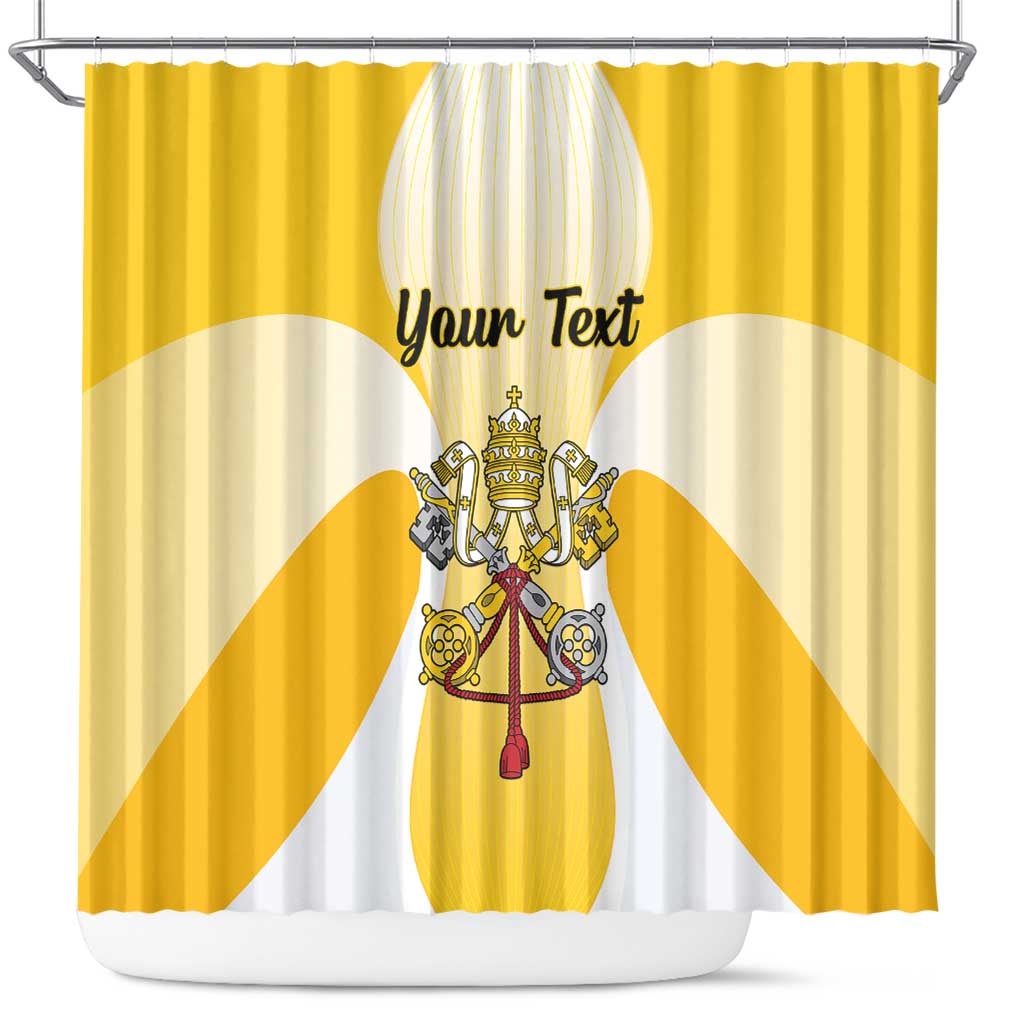 Personalized Holy See - Vatican City Shower Curtain Sporty Style LT18