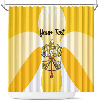 Personalized Holy See - Vatican City Shower Curtain Sporty Style LT18