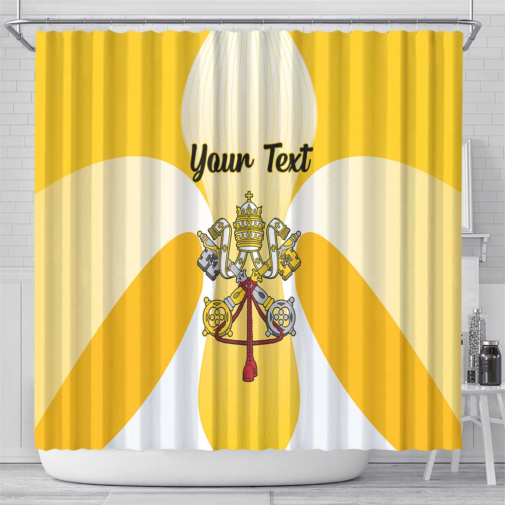 Personalized Holy See - Vatican City Shower Curtain Sporty Style LT18