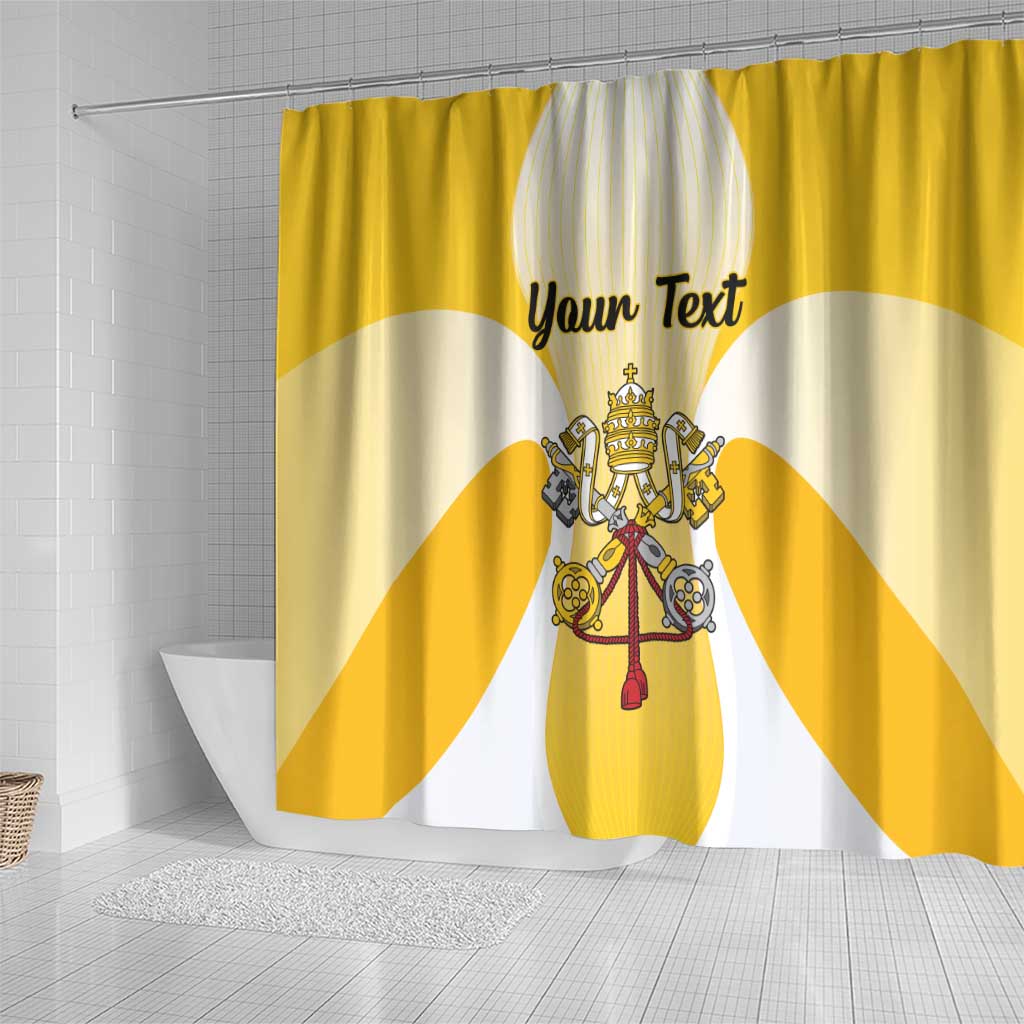 Personalized Holy See - Vatican City Shower Curtain Sporty Style LT18