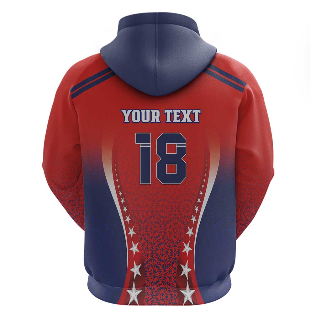 Custom Costa Rica Football Hoodie Los Ticos Sporty Style LT18