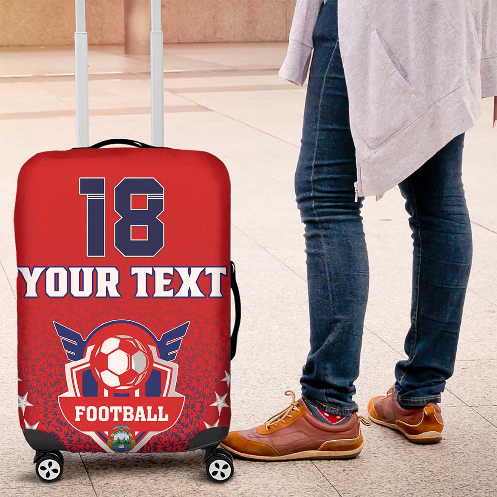 Custom Costa Rica Football Luggage Cover Los Ticos Sporty Style LT18