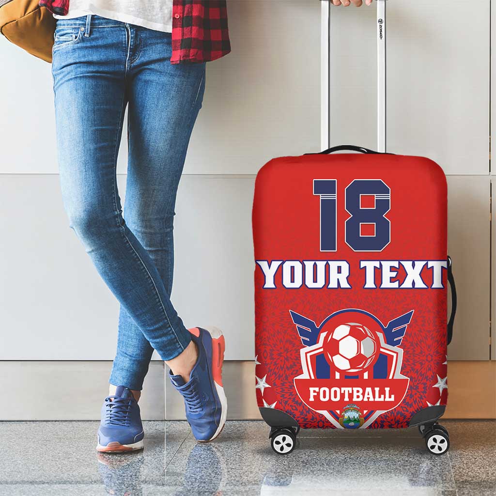 Custom Costa Rica Football Luggage Cover Los Ticos Sporty Style LT18