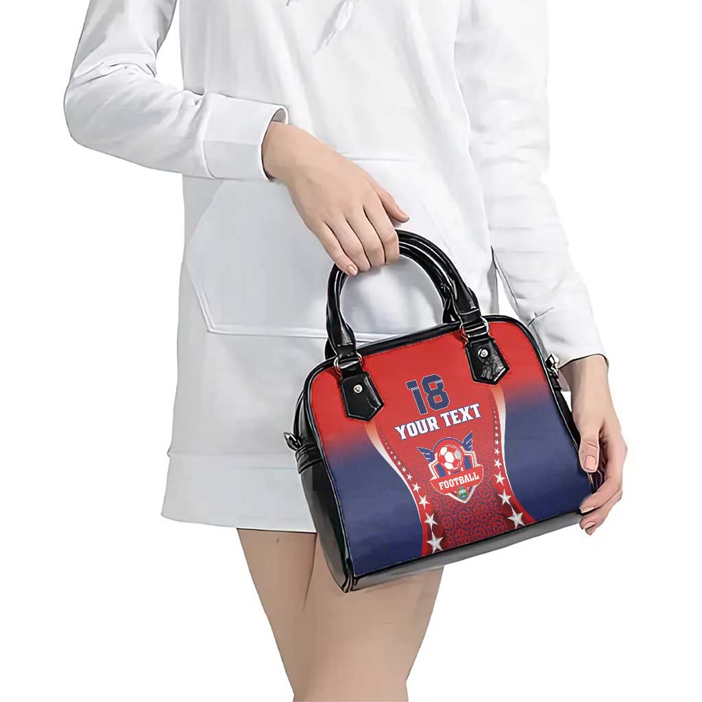 Custom Costa Rica Football Shoulder Handbag Los Ticos Sporty Style LT18