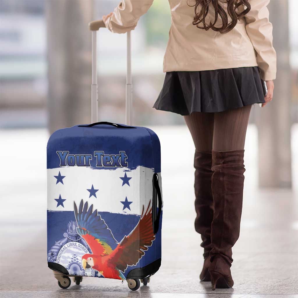 Honduras Independence Day Luggage Cover Scarlet Macaw Flag Style LT18