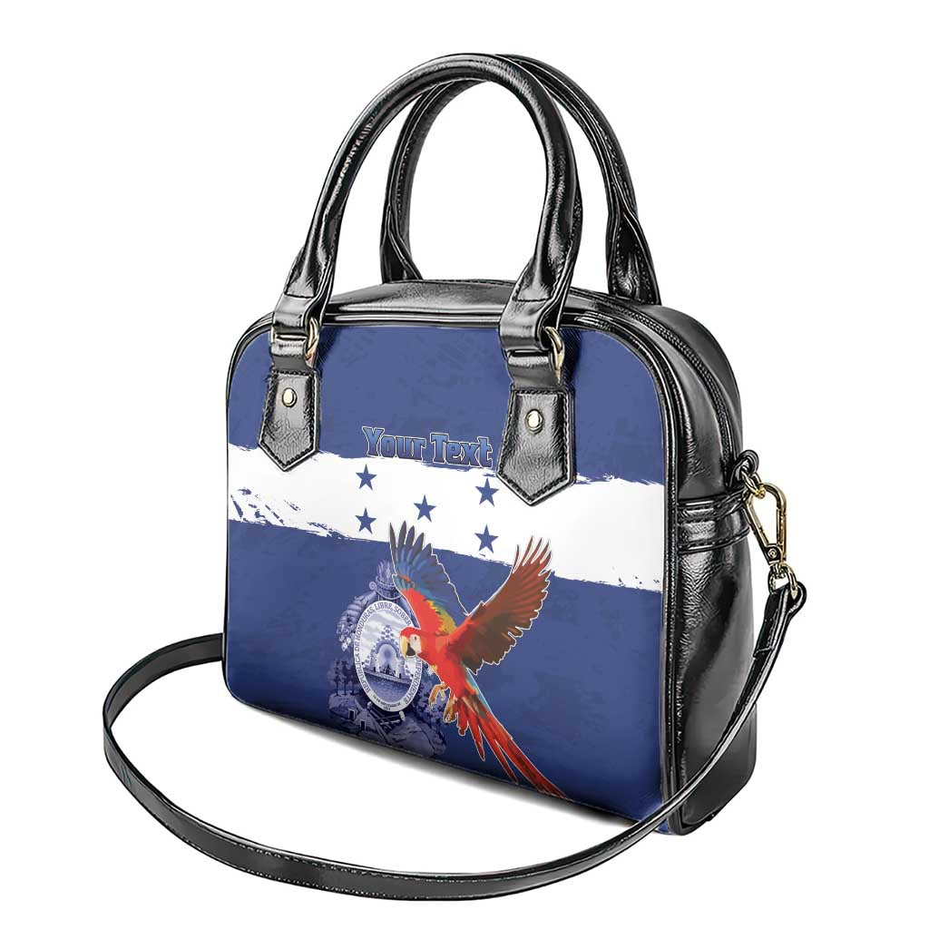 Honduras Independence Day Shoulder Handbag Scarlet Macaw Flag Style LT18