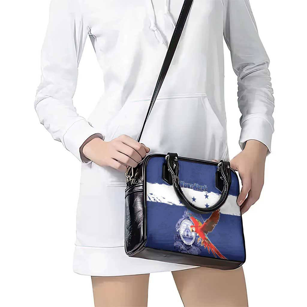 Honduras Independence Day Shoulder Handbag Scarlet Macaw Flag Style LT18