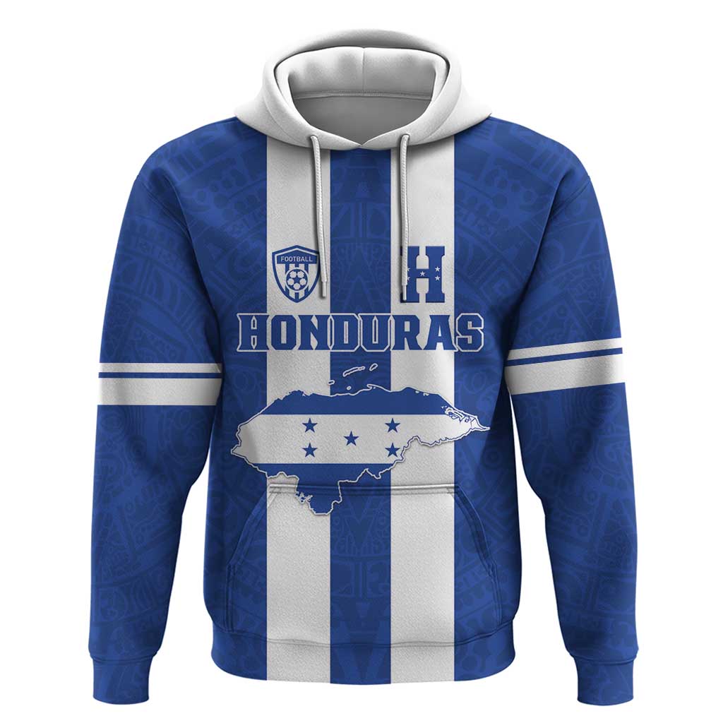 Custom Honduras Football Hoodie La H Go Champion LT18