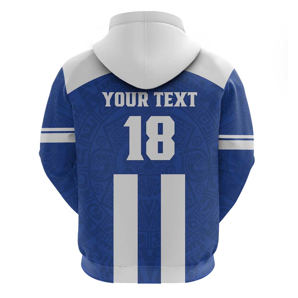 Custom Honduras Football Hoodie La H Go Champion LT18