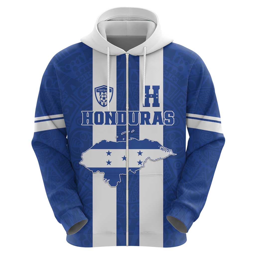 Custom Honduras Football Hoodie La H Go Champion LT18