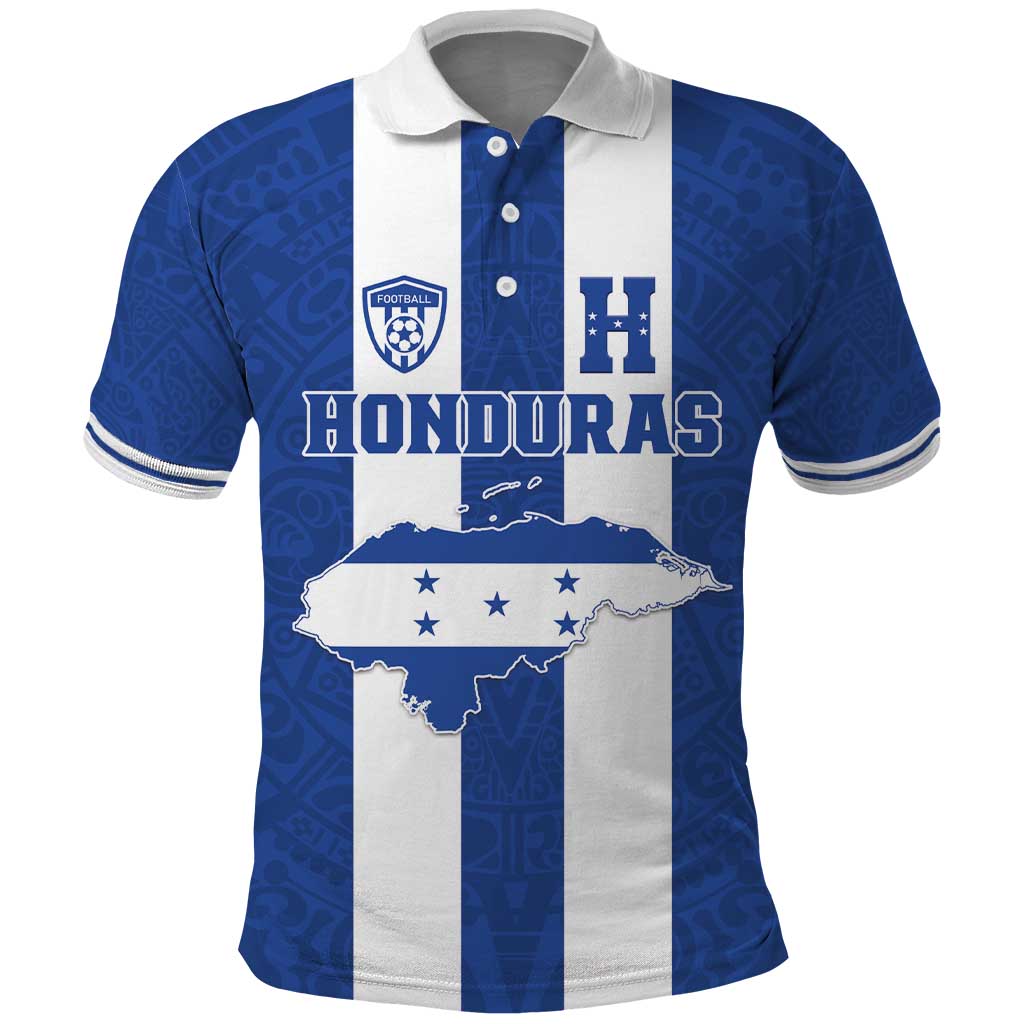Custom Honduras Football Polo Shirt La H Go Champion LT18