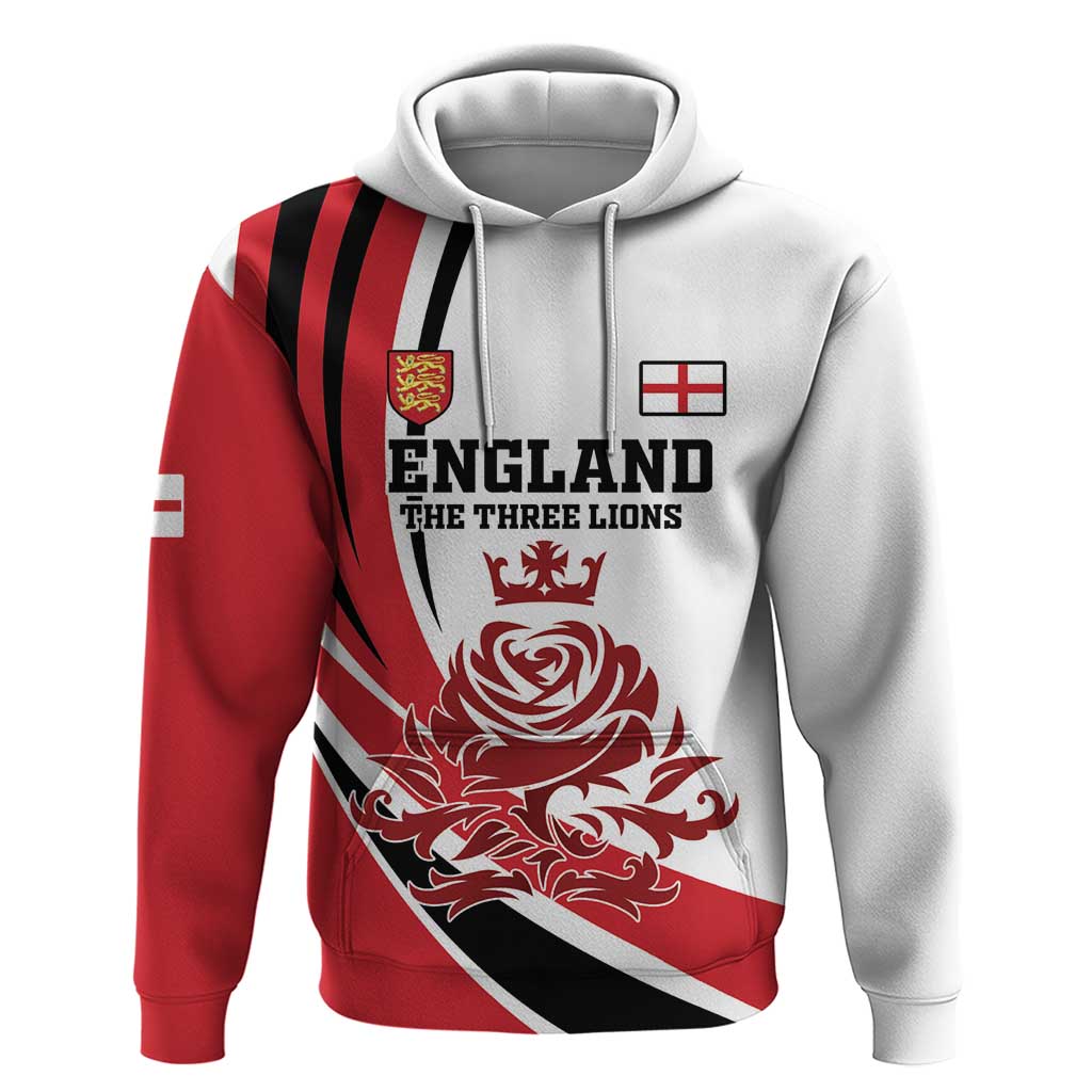 Custom England Football Hoodie Simple Style LT18