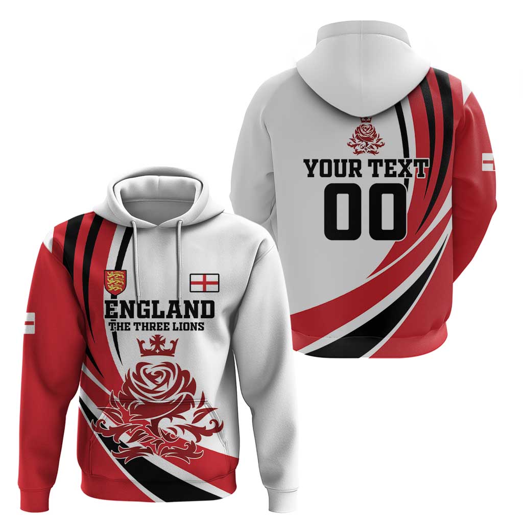 Custom England Football Hoodie Simple Style LT18