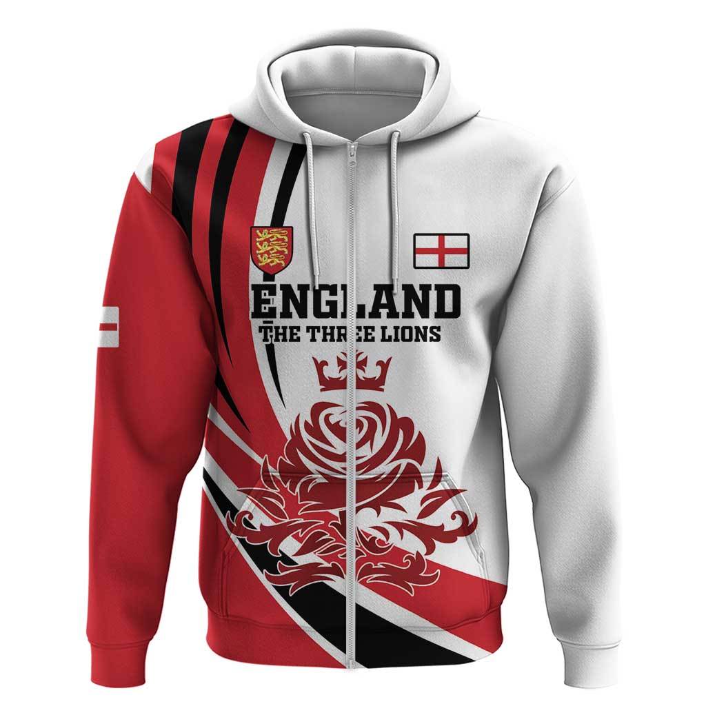 Custom England Football Hoodie Simple Style LT18