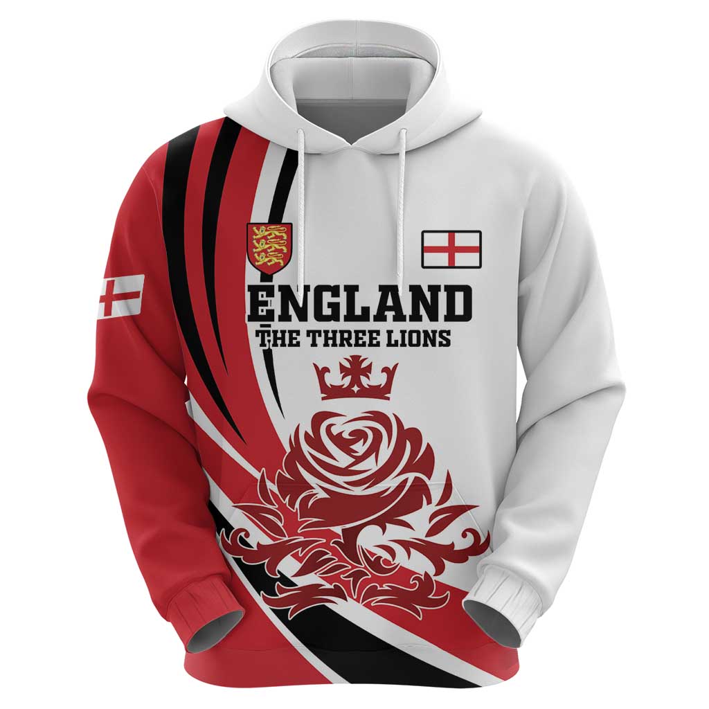 Custom England Football Hoodie Simple Style LT18