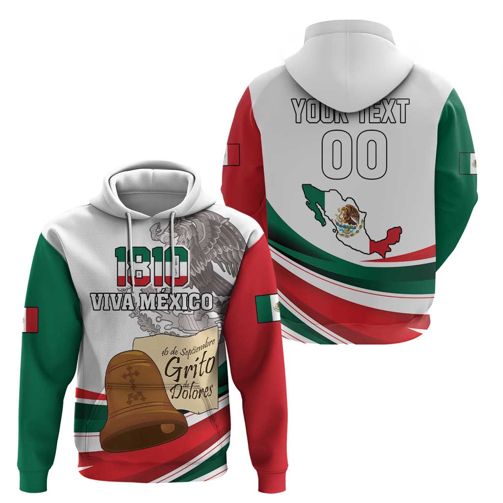 Custom Mexico Independence Day Hoodie El Grito De Independencia LT18