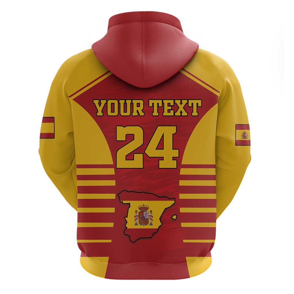 Custom Spain Coat Of Arms Hoodie Sport Style LT18