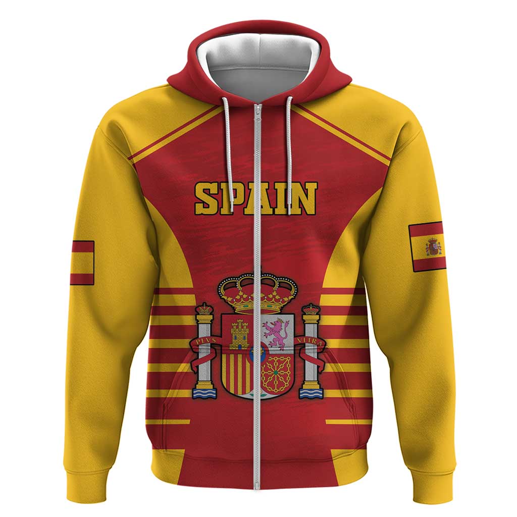 Custom Spain Coat Of Arms Hoodie Sport Style LT18