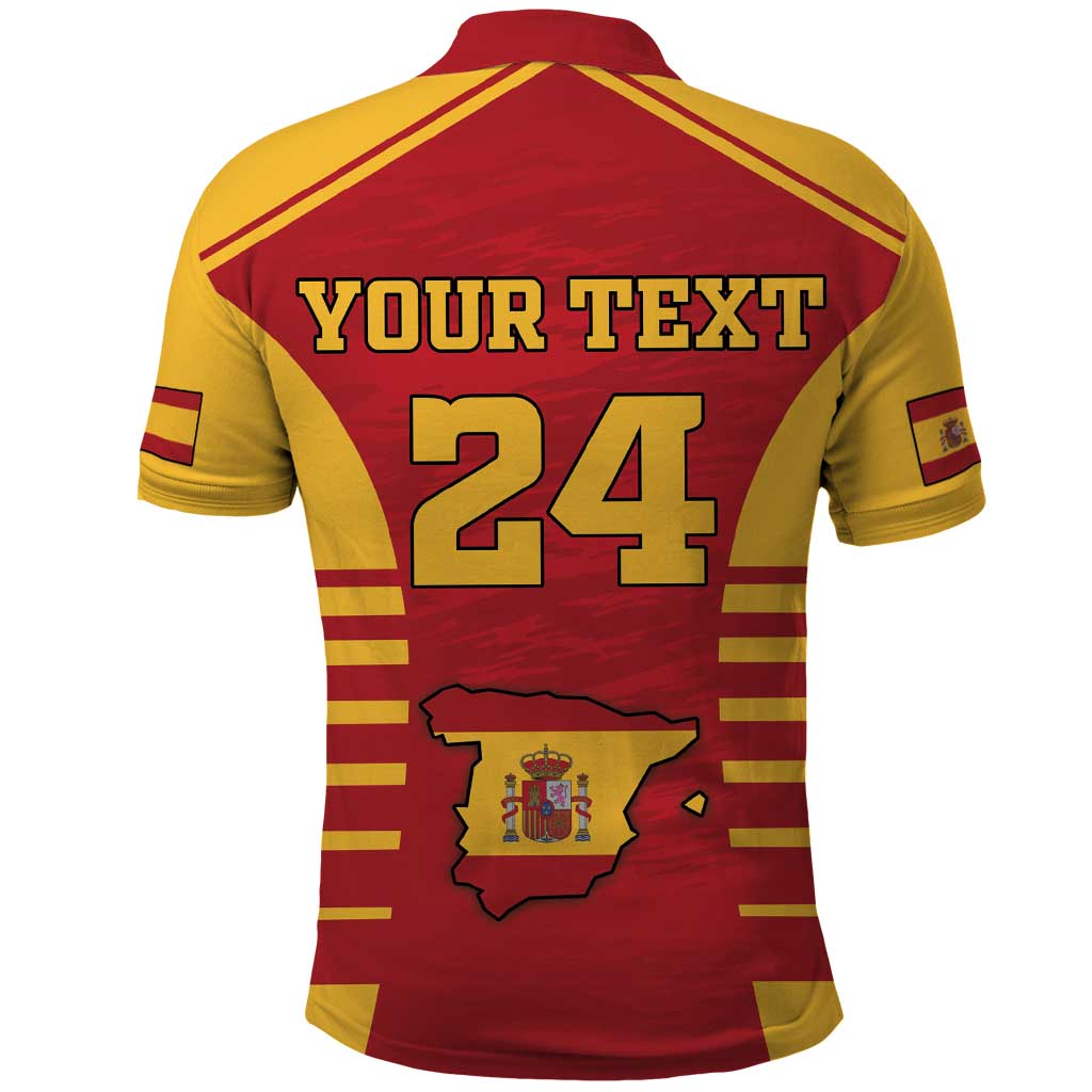 Custom Spain Coat Of Arms Polo Shirt Sport Style LT18