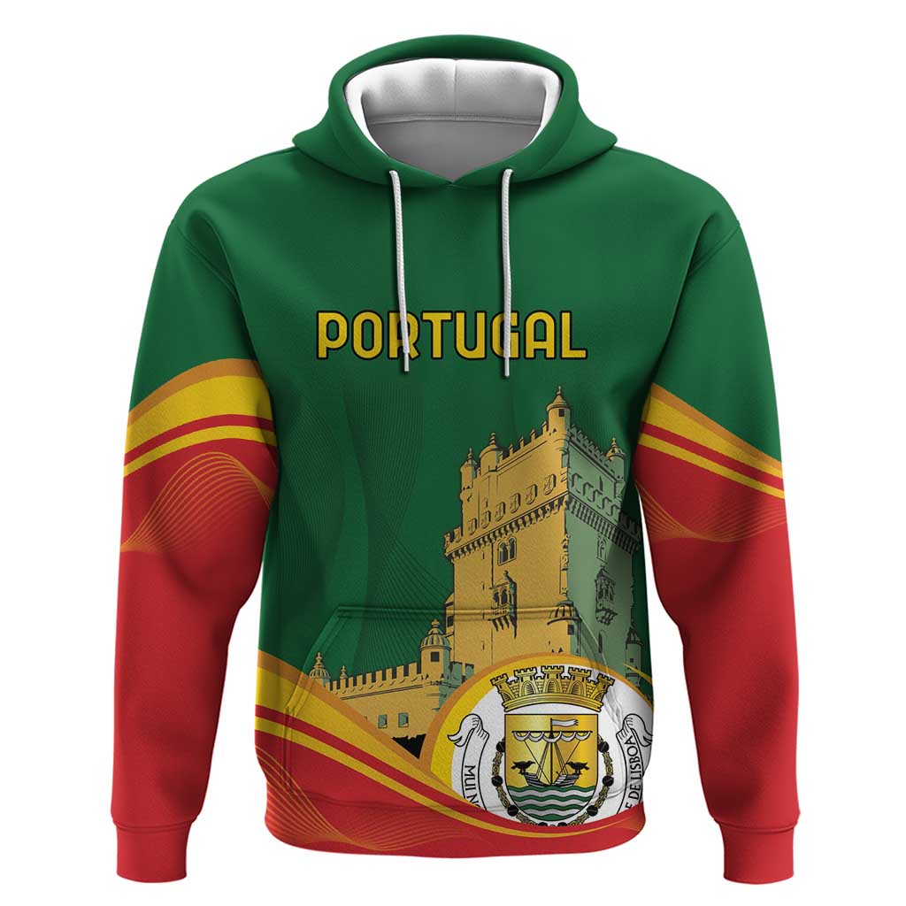 Personalized Portugal Belem Tower Hoodie Mui Nobre e Sempre Leal LT18