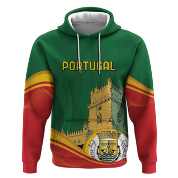 Personalized Portugal Belem Tower Hoodie Mui Nobre e Sempre Leal LT18