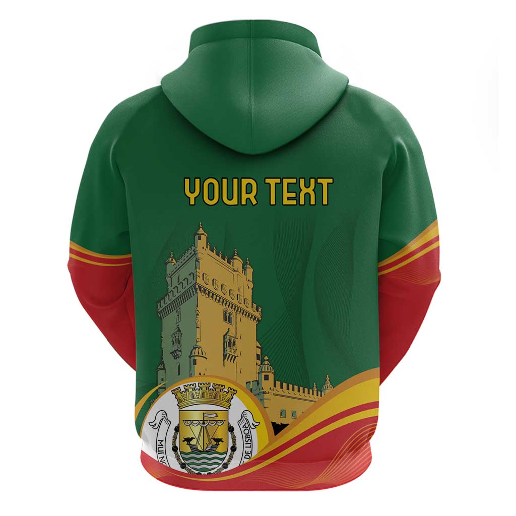 Personalized Portugal Belem Tower Hoodie Mui Nobre e Sempre Leal LT18