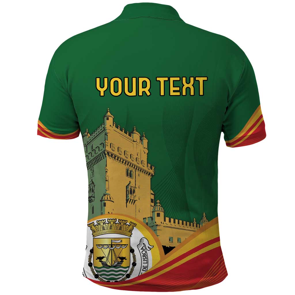 Personalized Portugal Belem Tower Polo Shirt Mui Nobre e Sempre Leal LT18
