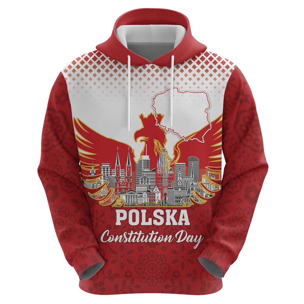 Poland Constitution Day Hoodie Warsaw Capital Mazurek Dabrowskiego LT18
