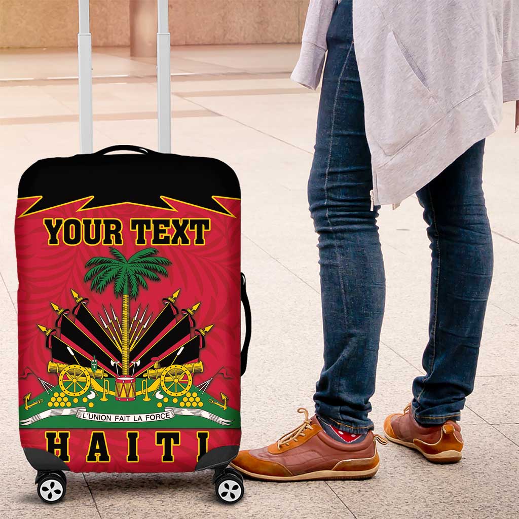 Personalized Haiti 1964 Luggage Cover Coat Of Arms Flag Style LT18