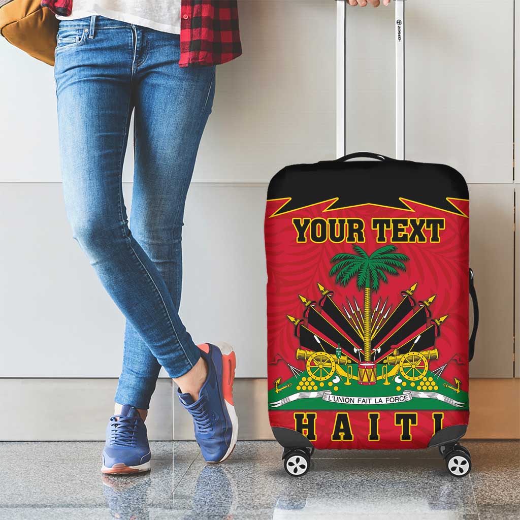 Personalized Haiti 1964 Luggage Cover Coat Of Arms Flag Style LT18