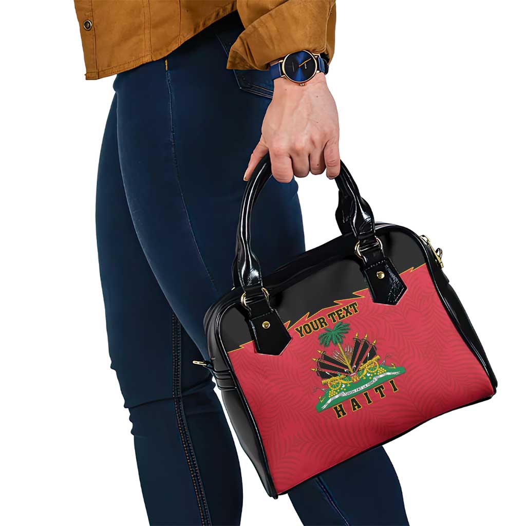 Personalized Haiti 1964 Shoulder Handbag Coat Of Arms Flag Style LT18